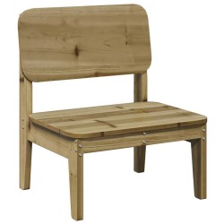 Chaise de jardin 60x52,5x72 cm bois de pin imprégné 554720554720