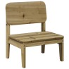 Chaise de jardin 60x52,5x72 cm bois de pin imprégné 554720554720