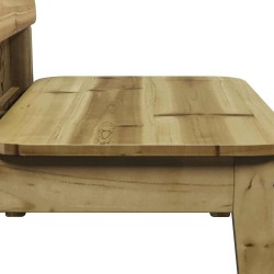 Chaise de jardin 60x52,5x72 cm bois de pin imprégné 554720554720