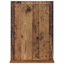 Miroir de vanité Rectangulaire Chêne fumé 70 x 50 x 18 cm 554726554726
