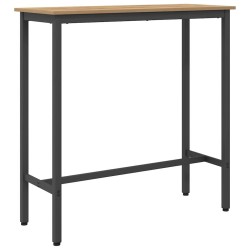 table Chêne artisanal 100 x 40 x 100,5 cm 554727554727