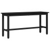 Banc de salle à manger Chêne noir 100 x 32,5 x 48,5 cm 554739554739