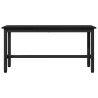 Banc de salle à manger Chêne noir 100 x 32,5 x 48,5 cm 554739554739