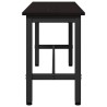 Banc de salle à manger Chêne noir 100 x 32,5 x 48,5 cm 554739554739