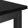 Banc de salle à manger Chêne noir 100 x 32,5 x 48,5 cm 554739554739