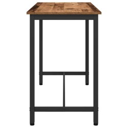 table Bois ancien 100 x 50 x 76,5 cm Bois d'ingénierie et acier 554749554749