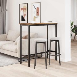 table Bois ancien 100 x 40 x 100,5 cm 554752554752