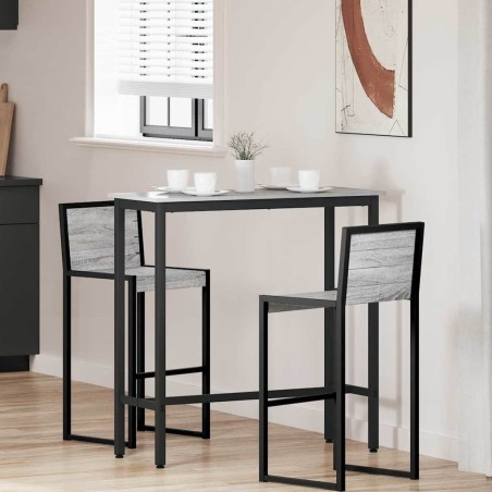 table Gris Sonoma 100 x 40 x 100,5 cm 554753554753