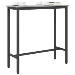 table Gris Sonoma 100 x 40 x 100,5 cm 554753554753