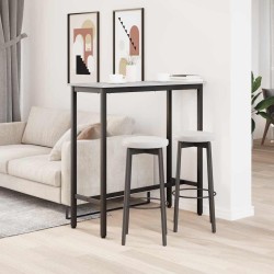 table Gris Sonoma 100 x 40 x 100,5 cm 554753554753