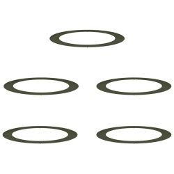 adapté pour anneaux d'arbre plats 5 pcs Vert olive Ø90 / 120 cm 554754554754