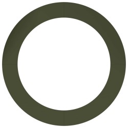 adapté pour anneaux d'arbre plats 5 pcs Vert olive Ø90 / 120 cm 554754554754