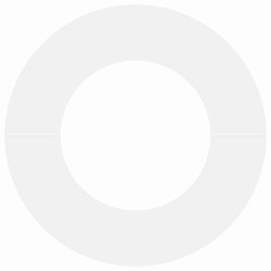 adapté pour anneau d'arbre plat Blanc Ø40 / 70 cm Acier 554755554755