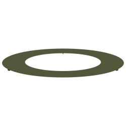 adapté pour anneau d'arbre plat Vert olive Ø50 / 80 cm Acier 554763554763