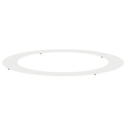 adapté pour anneau d'arbre plat Blanc Ø90 / 120 cm Acier 554770554770