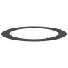 adapté pour anneau d'arbre plat Noir Ø90 / 120 cm Acier 554771554771