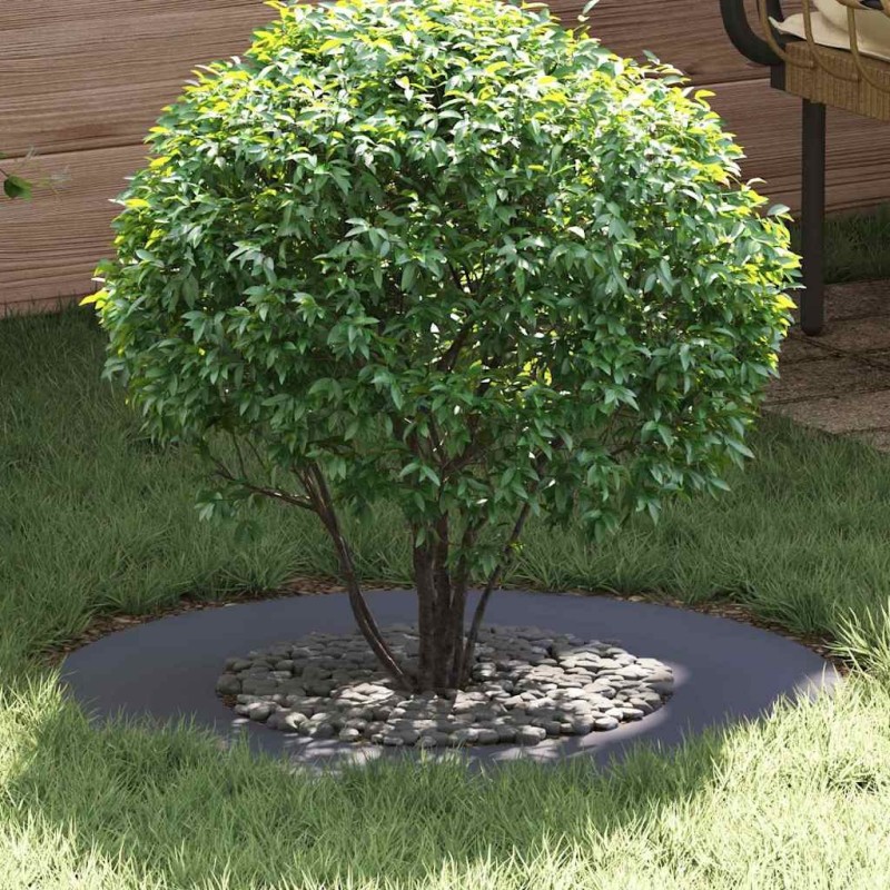 adapté pour anneaux d'arbre plats 5 pcs Anthracite Ø40 / 70 cm 554772554772