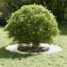 adapté pour anneaux d'arbre plats 5 pcs Argent Ø40 / 70 cm 554777554777