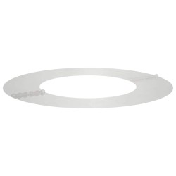 adapté pour anneaux d'arbre plats 5 pcs Argent Ø40 / 70 cm 554777554777
