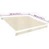 Toile d'auvent Crème 4,5x3 m 554778554778