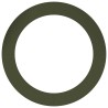 adapté pour anneau d'arbre plat Vert olive Ø90 / 120 cm Acier 554782554782