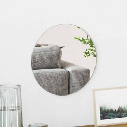 Miroir mural Rond Ø 30 cm verre trempé 554784554784