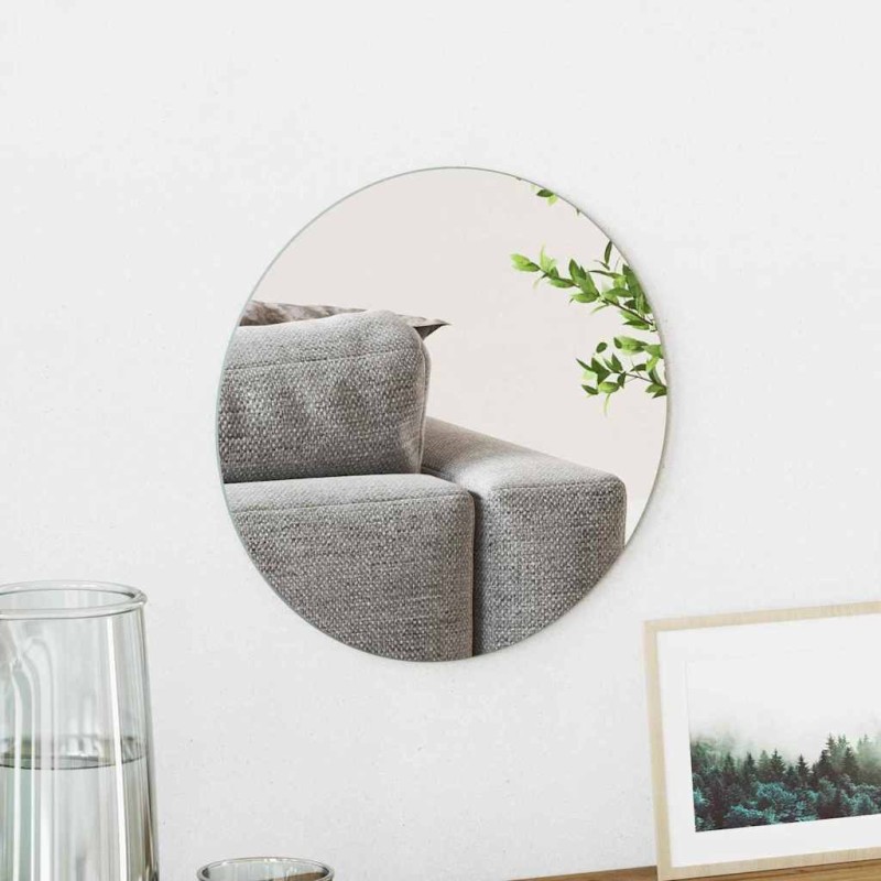 Miroir mural Rond Ø 30 cm verre trempé 554784554784