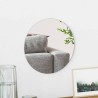 Miroir mural Rond Ø 30 cm verre trempé 554784554784