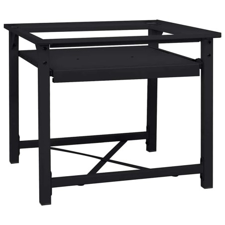 Socle pour Machine à Laver Noir 60 x 56 x 52 cm Acier 554789554789