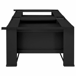 Socle pour Machine à Laver 2 pcs Noir 127 x 54,5 x 32,5 cm 554790554790