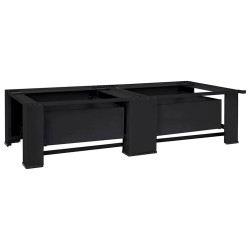 Socle pour Machine à Laver 2 pcs Noir 127 x 54,5 x 32,5 cm 554790554790
