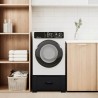 Socle pour Machine à Laver Noir 64 x 55 x 32,5 cm Acier 554791554791