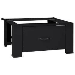 Socle pour Machine à Laver Noir 64 x 55 x 32,5 cm Acier 554791554791