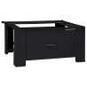 Socle pour Machine à Laver Noir 64 x 55 x 32,5 cm Acier 554791554791