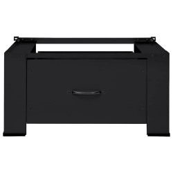 Socle pour Machine à Laver Noir 64 x 55 x 32,5 cm Acier 554791554791