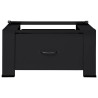 Socle pour Machine à Laver Noir 64 x 55 x 32,5 cm Acier 554791554791