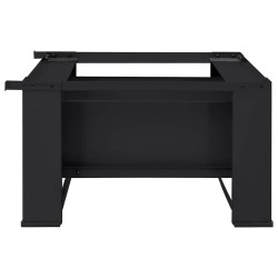 Socle pour Machine à Laver Noir 64 x 55 x 32,5 cm Acier 554791554791