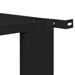 Socle pour Machine à Laver 2 pcs Noir 127 x 54,5 x 32,5 cm 554792554792