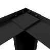 Socle pour Machine à Laver 2 pcs Noir 127 x 54,5 x 32,5 cm 554792554792