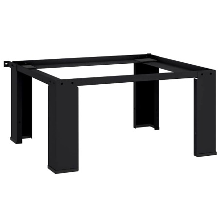 Socle pour Machine à Laver Noir 64 x 55 x 32,5 cm Acier 554793554793