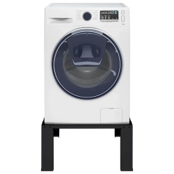 Socle pour Machine à Laver Noir 64 x 55 x 32,5 cm Acier 554793554793