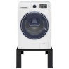 Socle pour Machine à Laver Noir 64 x 55 x 32,5 cm Acier 554793554793