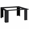 Socle pour Machine à Laver Noir 64 x 55 x 32,5 cm Acier 554793554793