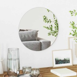 Miroir mural Rond Ø 40 cm verre trempé 554796554796