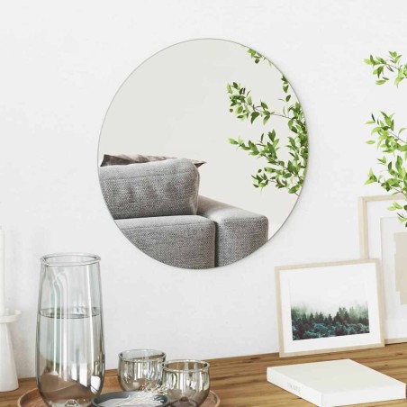 Miroir mural Rond Ø 40 cm verre trempé 554796554796