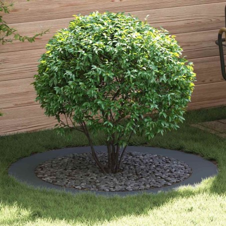 adapté pour anneaux d'arbre plats 5 pcs Anthracite Ø90 / 120 cm 554797554797