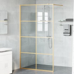 Mur de Douche à L'Italienne Doré 115 x 195 cm verre trempé 554798554798