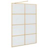 Mur de Douche à L'Italienne Doré 140 x 195 cm verre trempé 554799554799