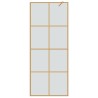 Mur de Douche à L'Italienne Doré 80 x 195 cm verre trempé 554802554802