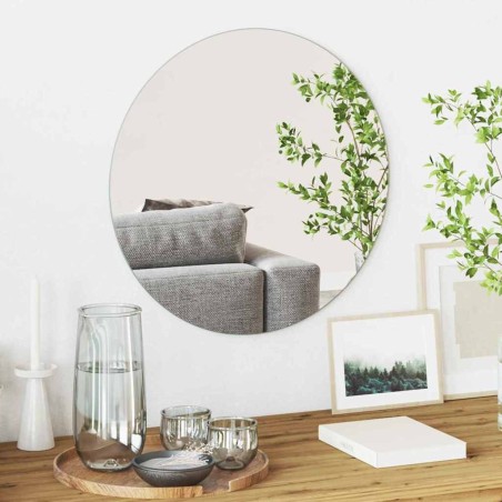 Miroir mural Rond Ø 50 cm verre trempé 554804554804